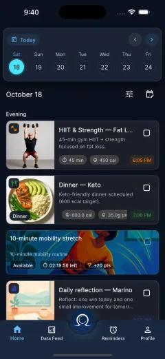 OmegaX Health app